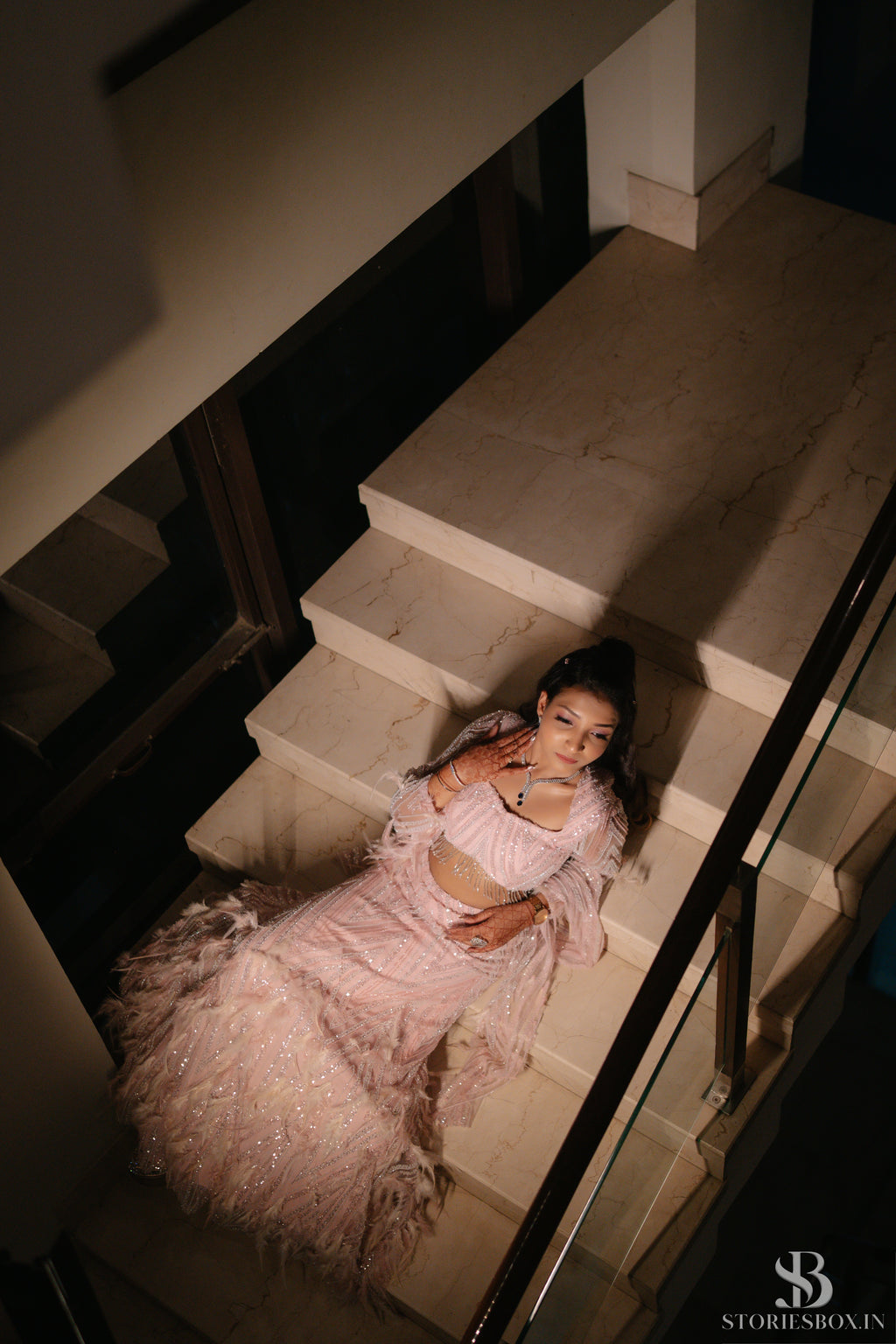 PINK BLUSH LEHENGA