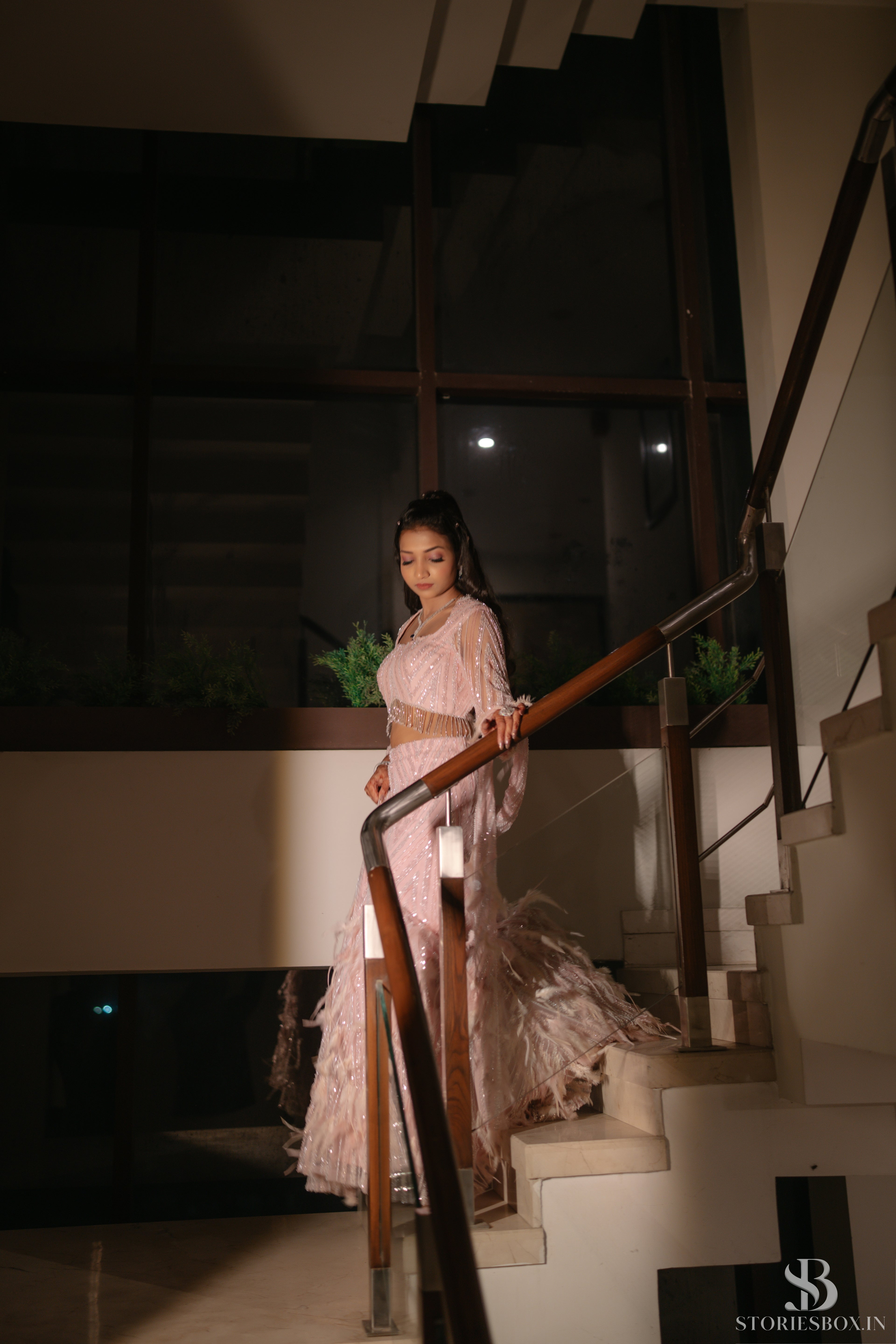 PINK BLUSH LEHENGA