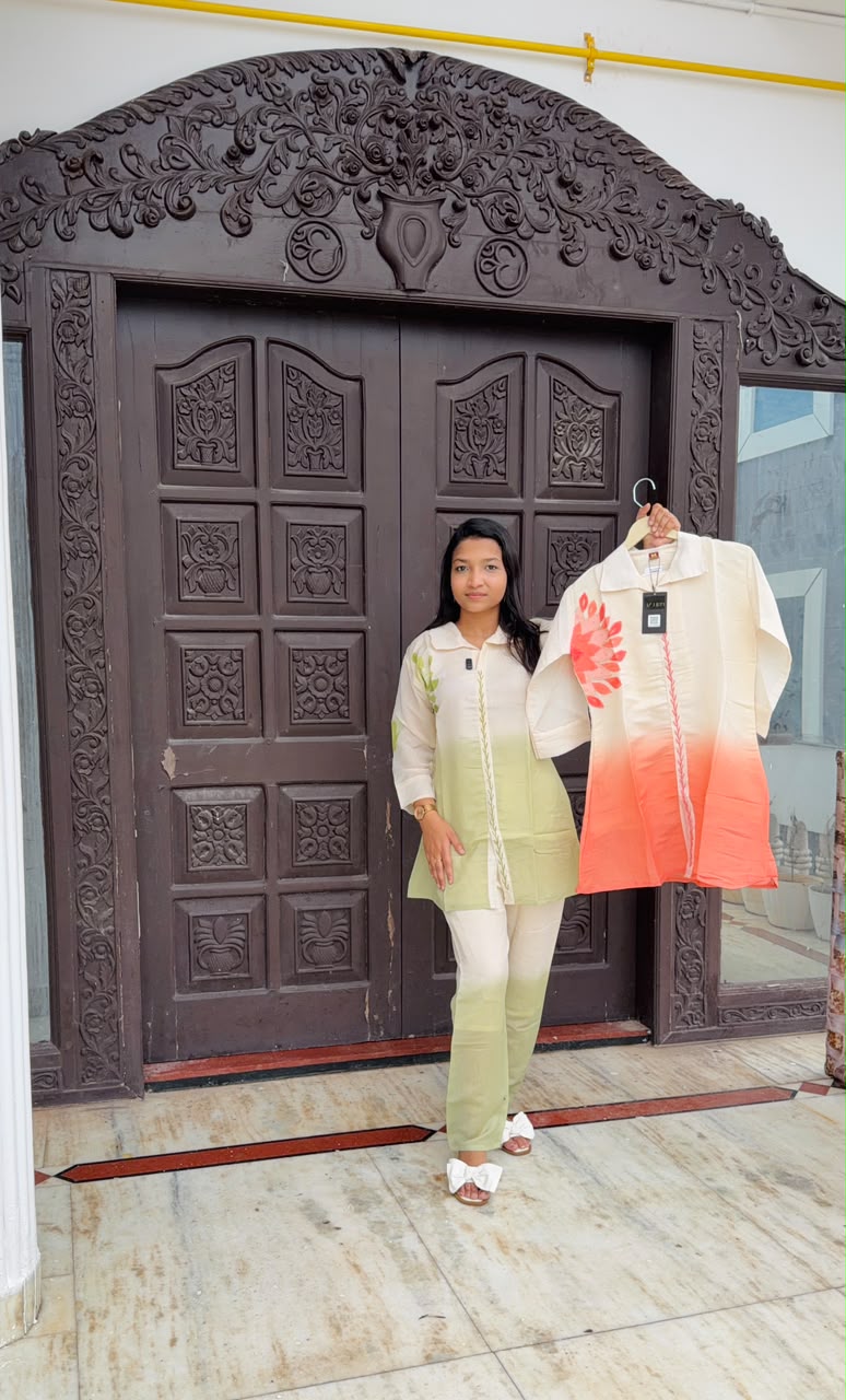 2 PIECE OMBRE COORD
