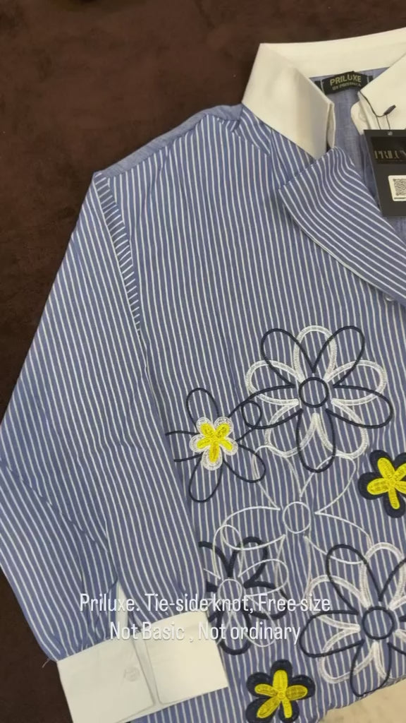 SIDE KNOTTED SHIRT